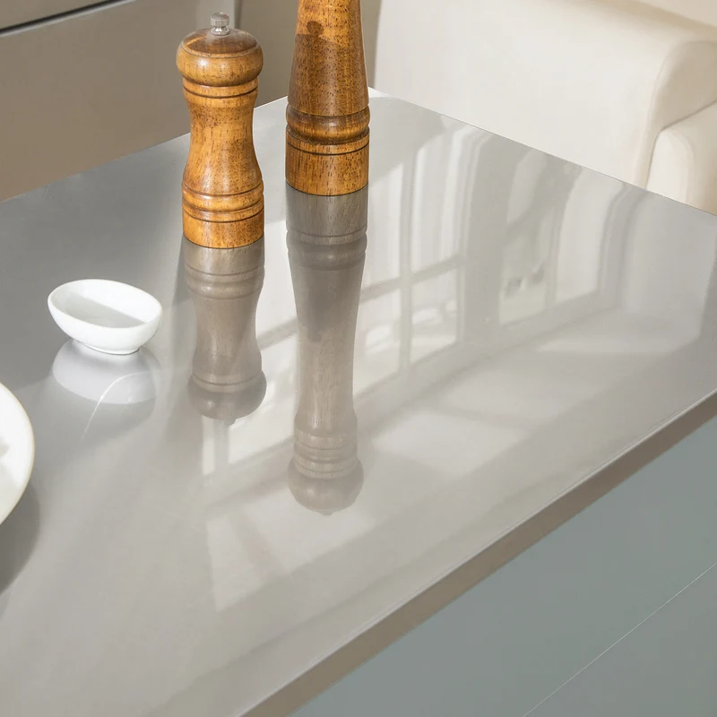 SoBuy FKW108-HG Desserte Roulante Chariot de Cuisine à roulettes avec Etagère Latérale, Portes et Tiroirs en Acier INOX