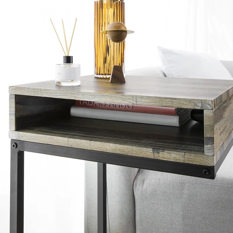 SoBuy FBT81-N Table d'Appoint Moderne Table Basse de Salon Bout de canapé à café