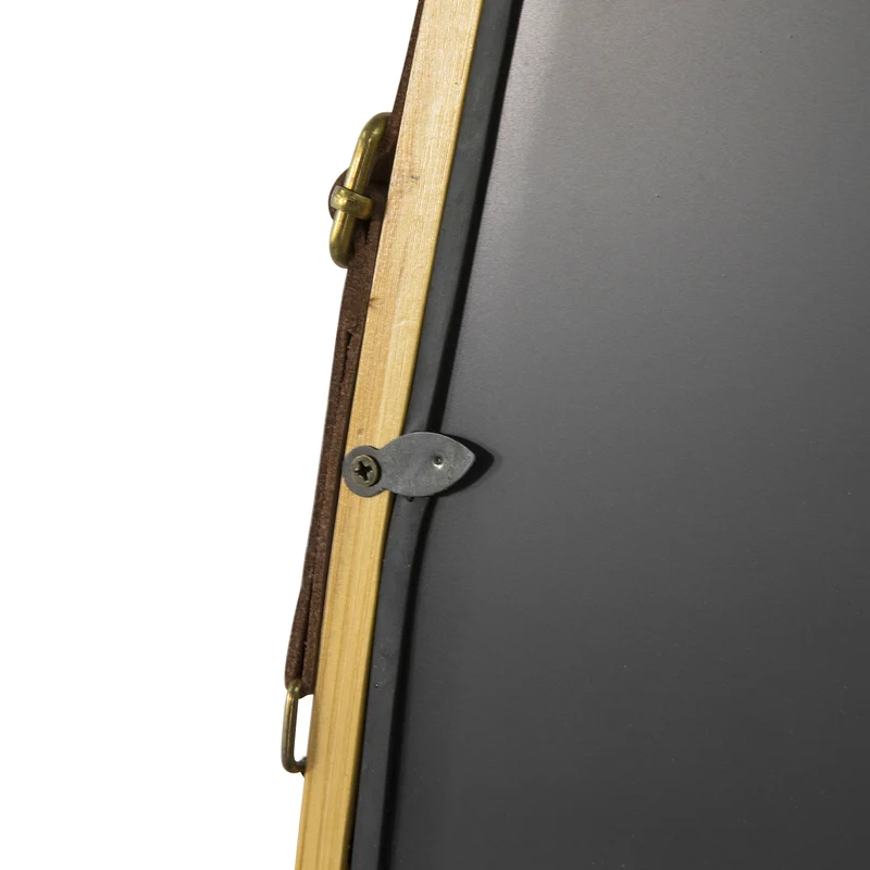 SoBuy BZR12-N Miroir Mural Bambou Miroir Salle de Bain