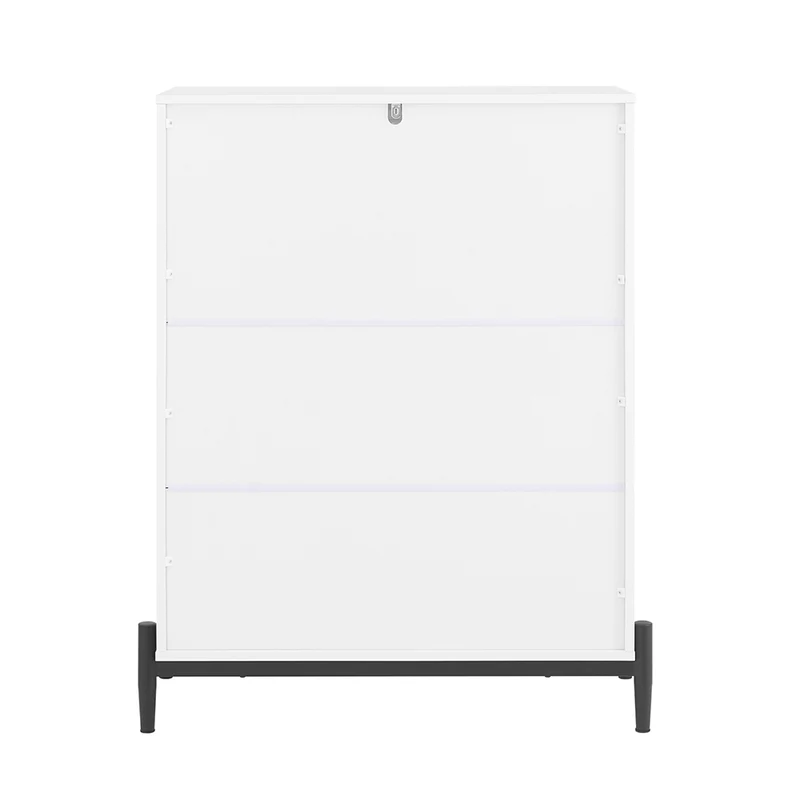SoBuy FSB94-W Meuble Chaussures, Meuble Entrée, Commode, Armoire de Rangement