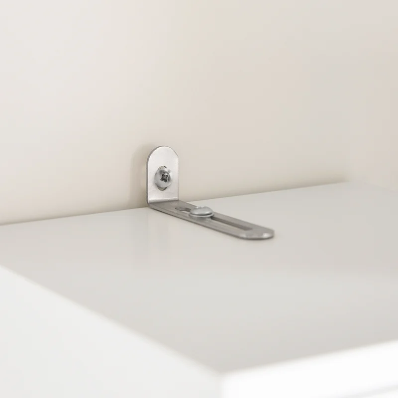 SoBuy BZR160-W Colonne Salle de Bain 20x180x20 cm, Petit Meuble Rangement WC, Meuble Salle de Bain avec Portes, Tiroir, Étagères, Armoire Haute Gain de Place