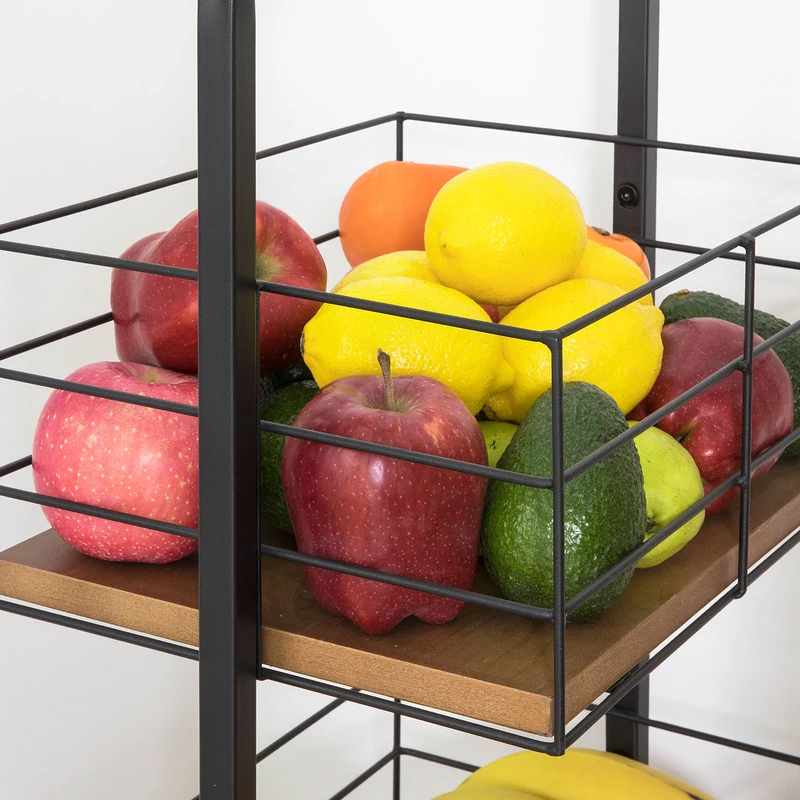 SoBuy NSR06-N Chariot de Stockage Etagère de Rangement Cuisine Tour de Rangement