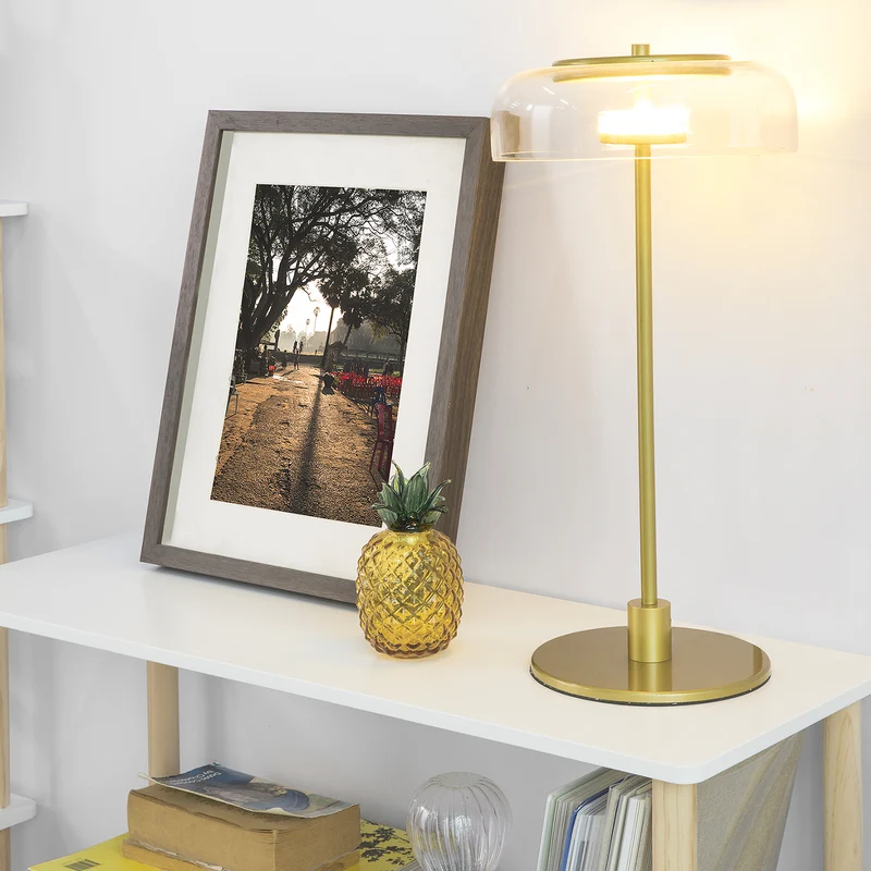 SoBuy STR02-WN Étagère de Rangement Bibliothèque Étagère avec 3 tablettes Étagère de Cuisine Étagère Polyvalente