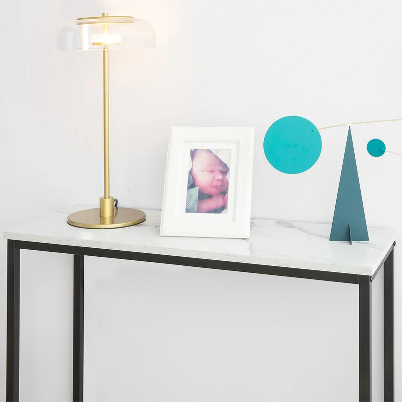 SoBuy FSB29-Sch Table Console Table d'Appoint Bout de Canapé Table d’Entrée