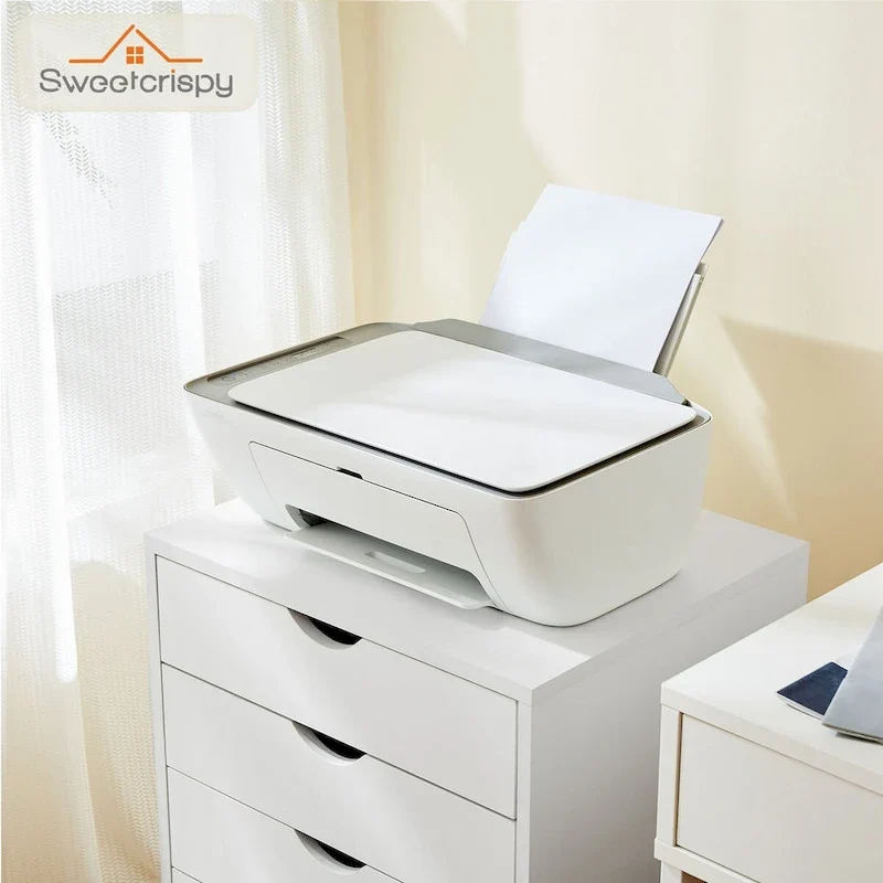 Commode à 5 tiroirs - Armoires de rangement Commode en bois avec roulettes Tiroirs de rangement mobiles pour le bureau