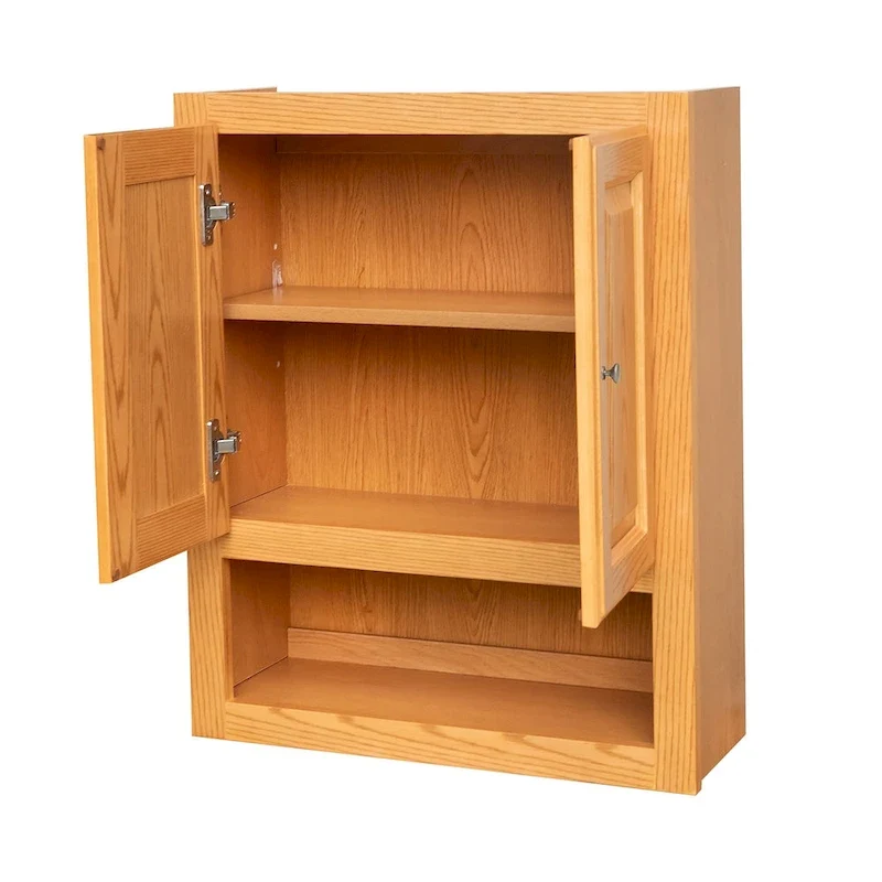 Meuble de salle de bain à panneaux surélevés