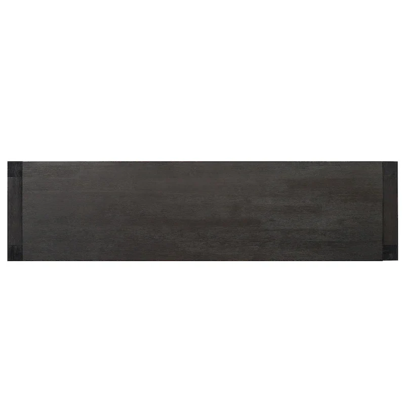 Console d'entrée pour couloir et salon avec 2 tiroirs et 1 étagère
