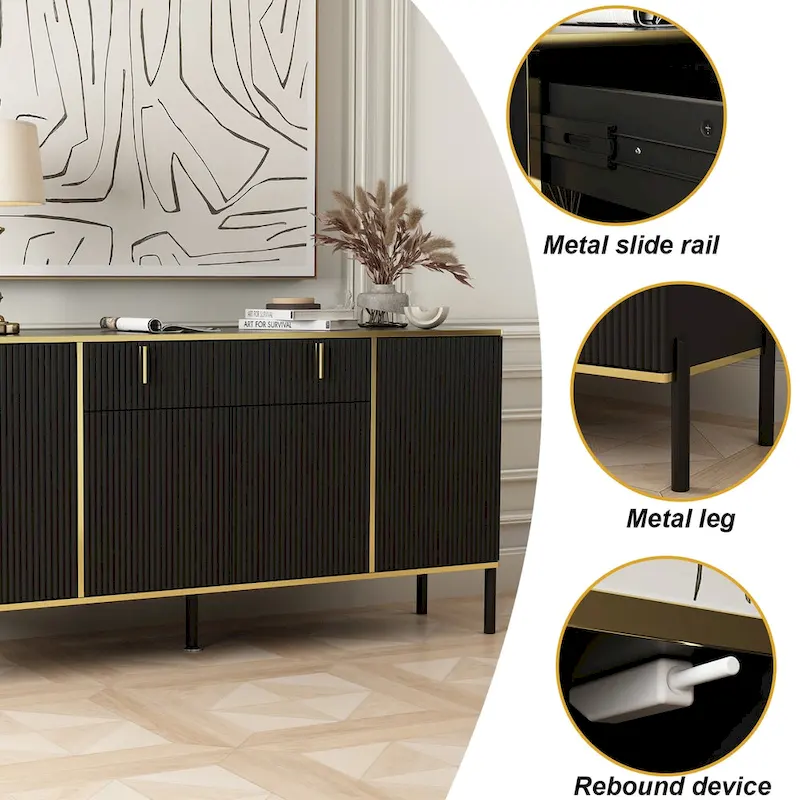 Meuble de Rangement Buffet de Cuisine