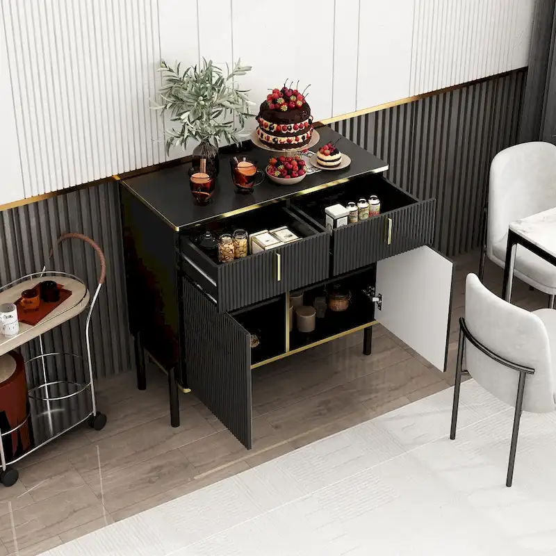 Meuble de Rangement Buffet de Cuisine
