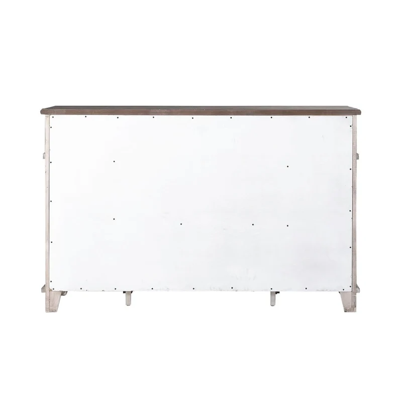 Bahut de service en blanc ou gris vieilli