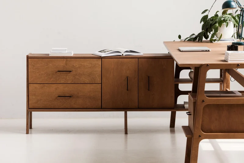 Executive Home Office Wall Unit · Set XIX