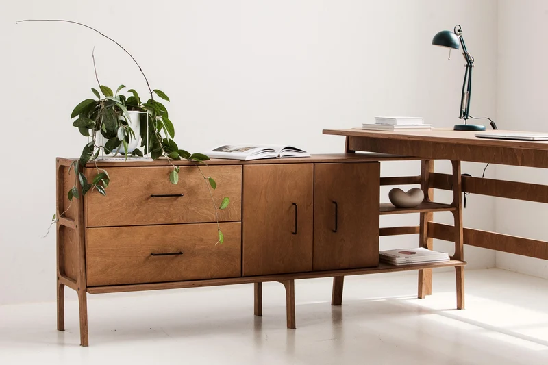 Executive Home Office Wall Unit · Set XIX