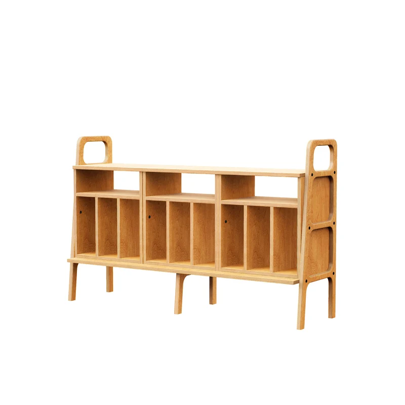 Vinyl Record Credenza · Three Vinyl Bays · 143 cm