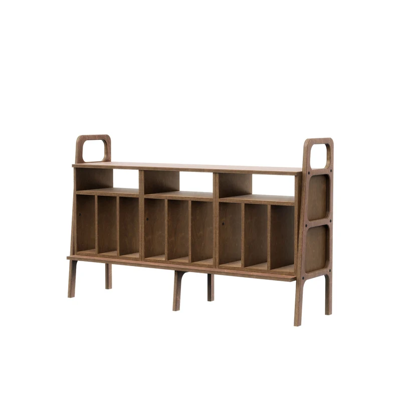 Vinyl Record Credenza · Three Vinyl Bays · 143 cm
