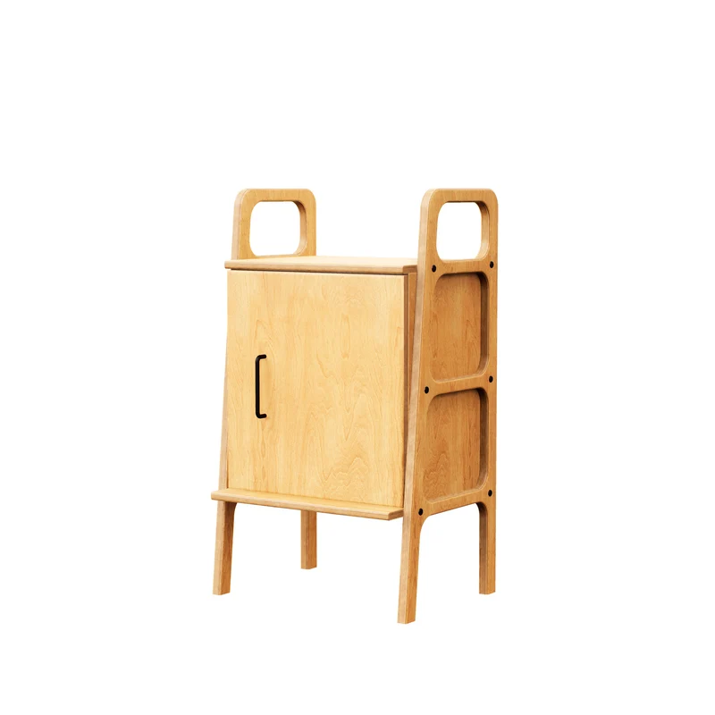 Mini Bookcase with cabinet · 90 cm