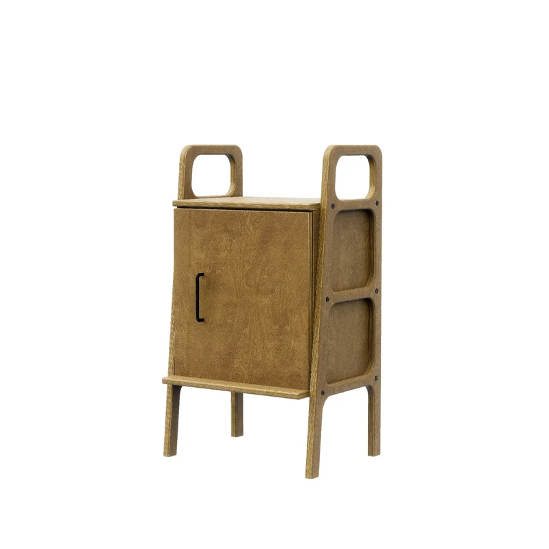 Mini Bookcase with cabinet · 90 cm