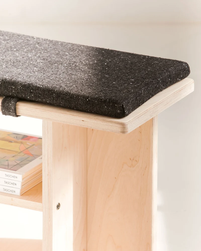 Nokori Shoe Bench with Cushion