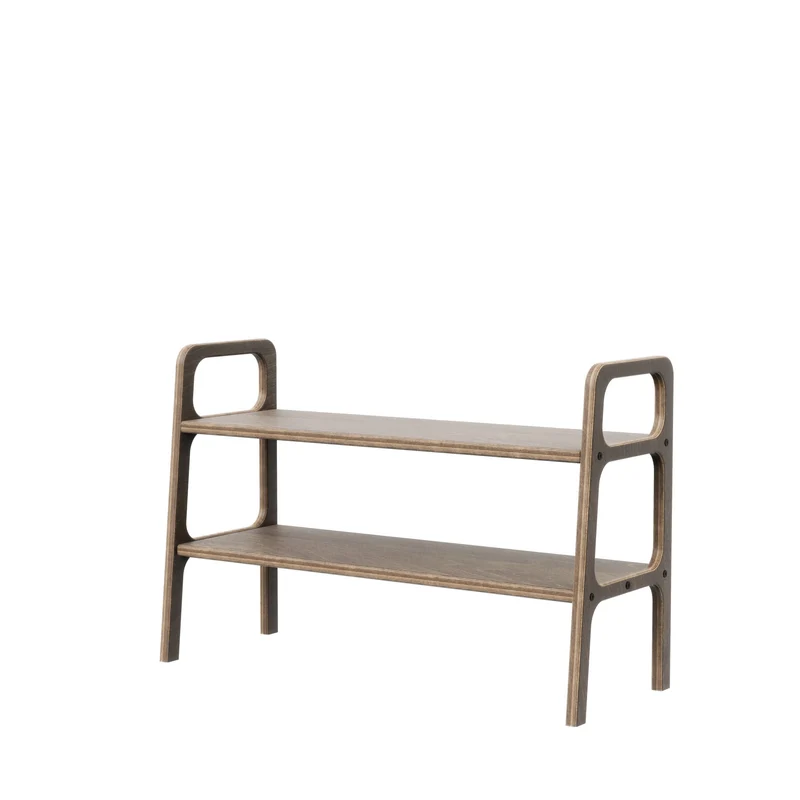Shoe Bench with Cushion · Straight Legs