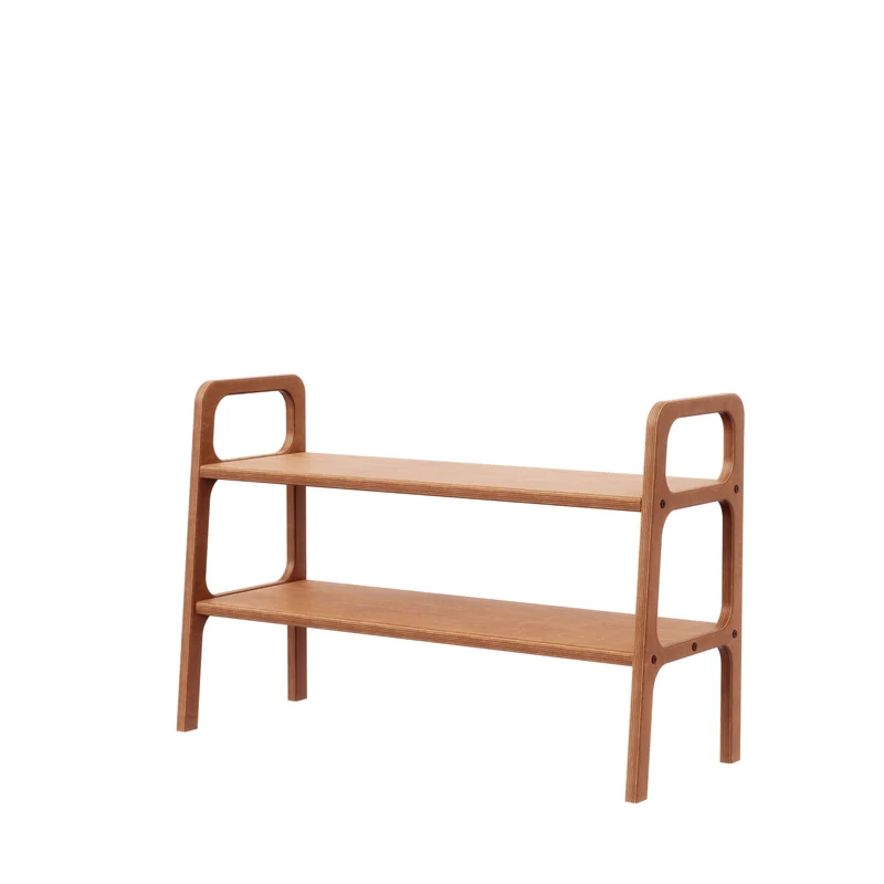 Shoe Bench with Cushion · Straight Legs