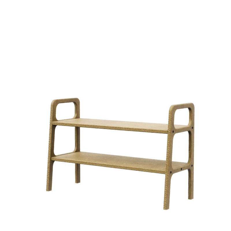 Shoe Bench with Cushion · Straight Legs