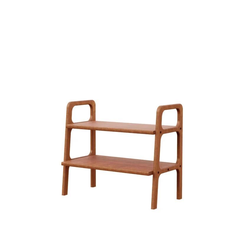 Shoe Bench with Cushion · Straight Legs