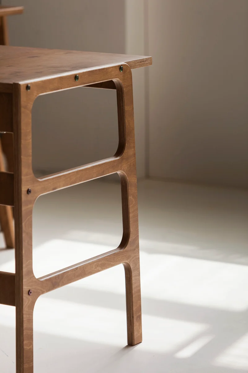 L Shape desk 208 x 173 D65