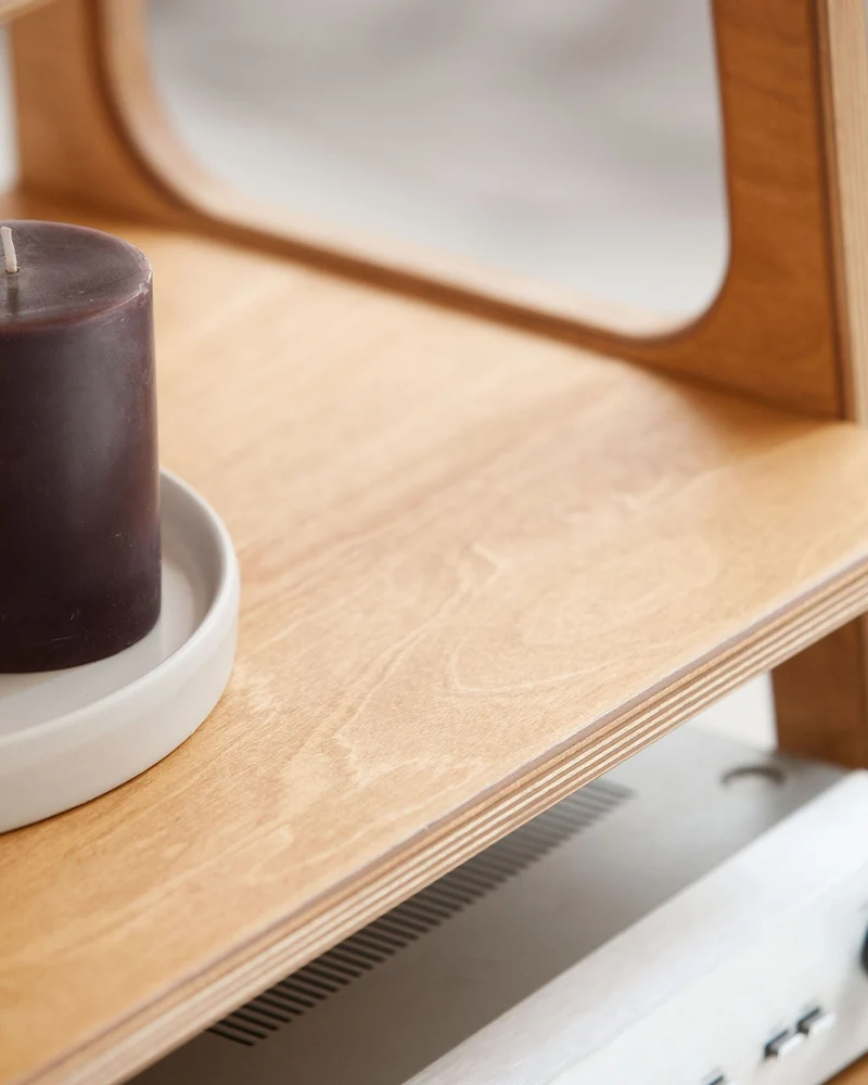 Midlite Record Player Stand · 114 cm