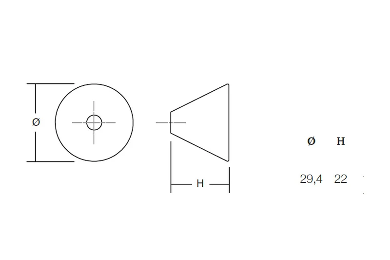 Conic grey