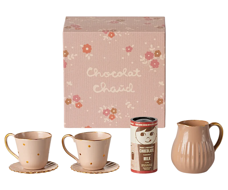 Ensemble miniature - Chocolat chaud