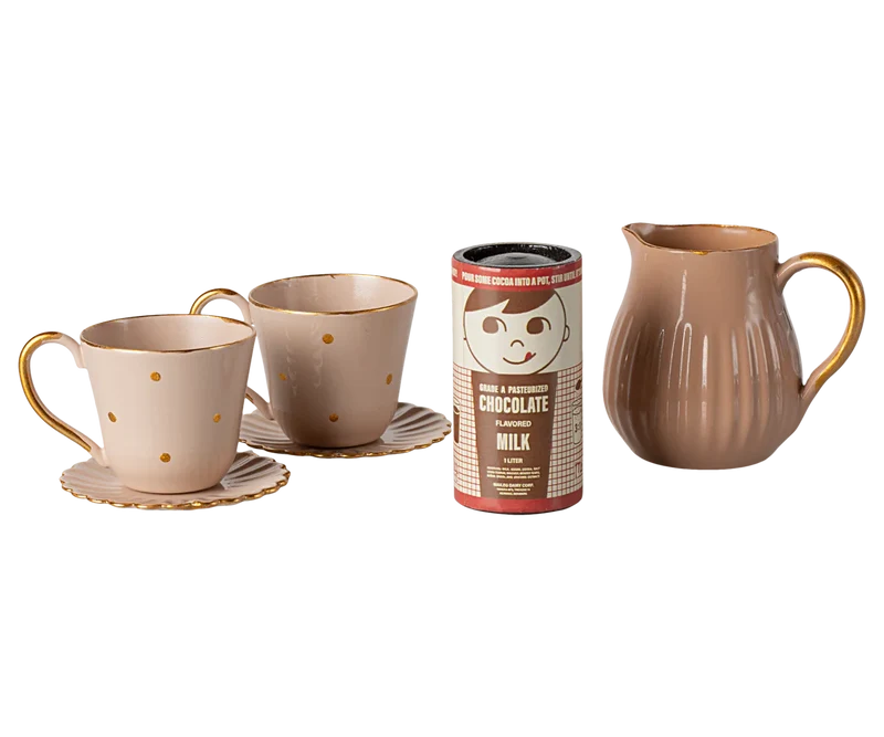 Ensemble miniature - Chocolat chaud