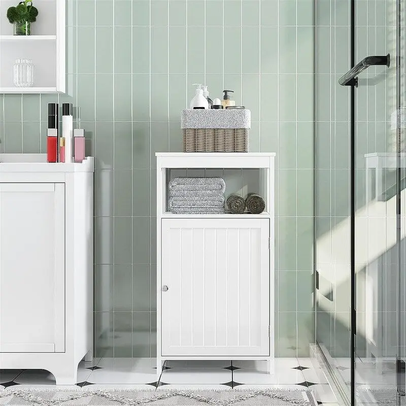 Rangement de salle de bain autoportant