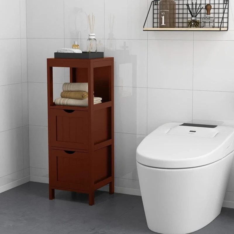 Organisateurs de salle de bain et meuble de rangement – 12P x 12L x 35H