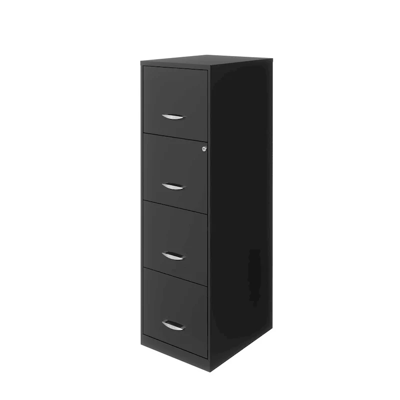 Classeur vertical 4 tiroirs de 45 cm de profondeur, anthracite