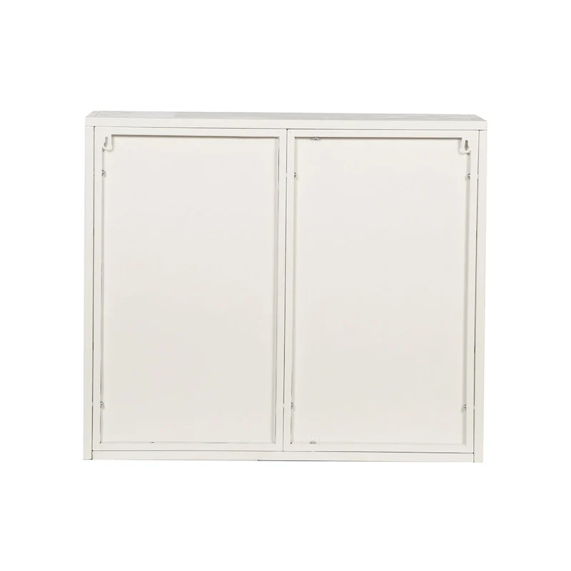 Meuble mural moderne avec portes vitrées et étagères de rangement pour entrée, salon, salle de bain