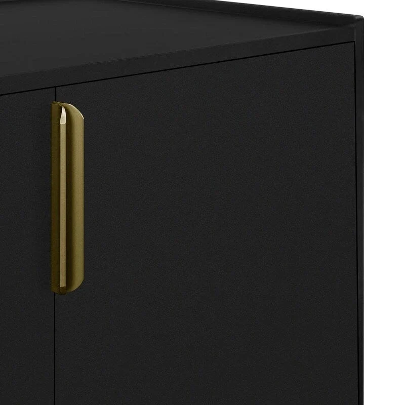 Buffet de rangement Armoire en bois avec 4 portes pour Couloir, Entrée, Salon, Chambre, Étagère réglable