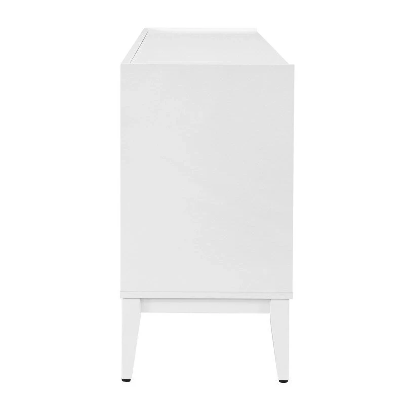 Buffet de rangement Armoire en bois avec 4 portes pour Couloir, Entrée, Salon, Chambre, Étagère réglable