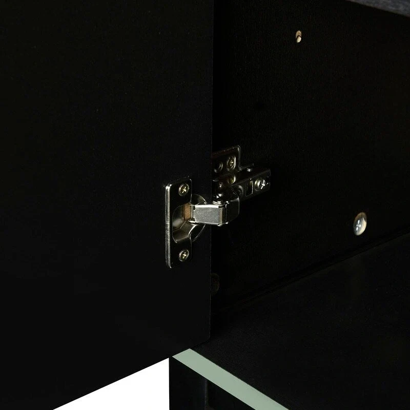 Buffet de rangement Armoire en bois avec 4 portes pour Couloir, Entrée, Salon, Chambre, Étagère réglable