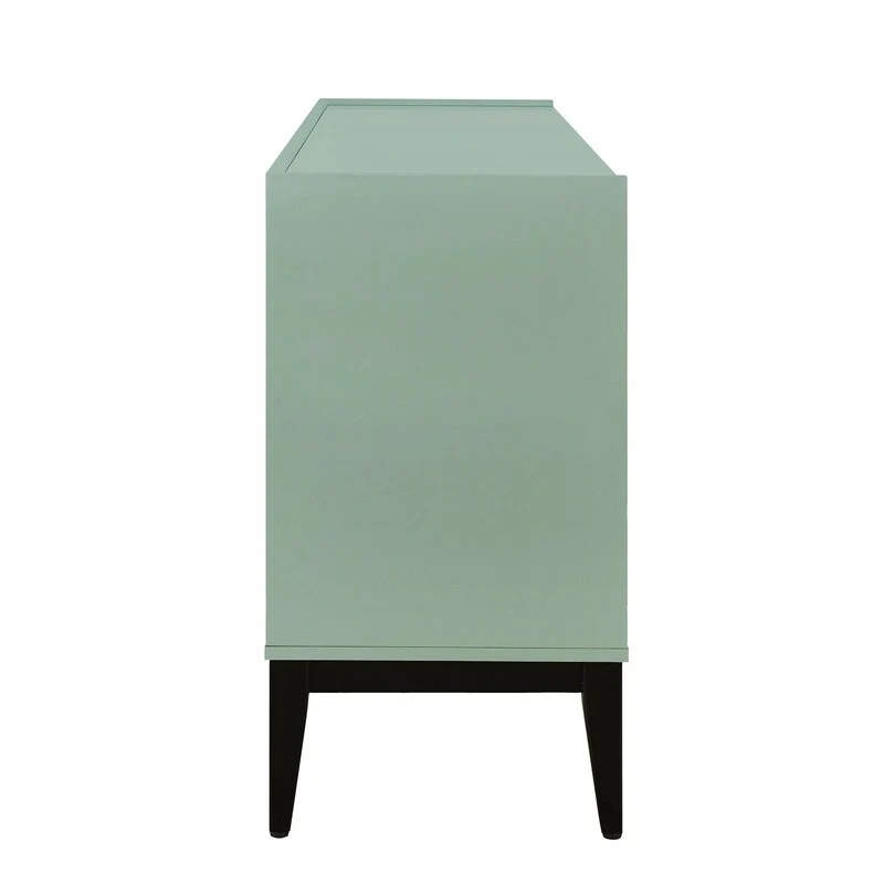 Buffet de rangement Armoire en bois avec 4 portes pour Couloir, Entrée, Salon, Chambre, Étagère réglable
