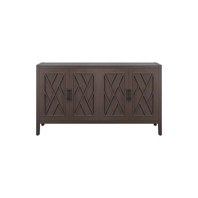 Buffet en bois à 4 portes