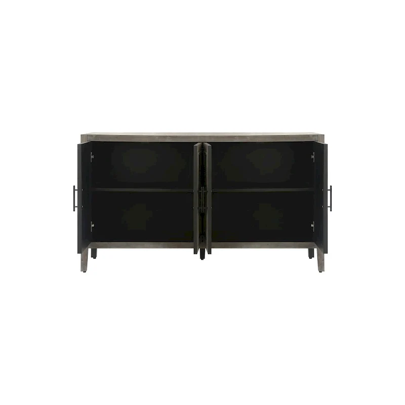 Buffet en bois à 4 portes