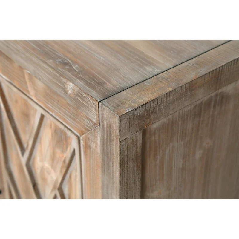 Buffet en bois à 4 portes