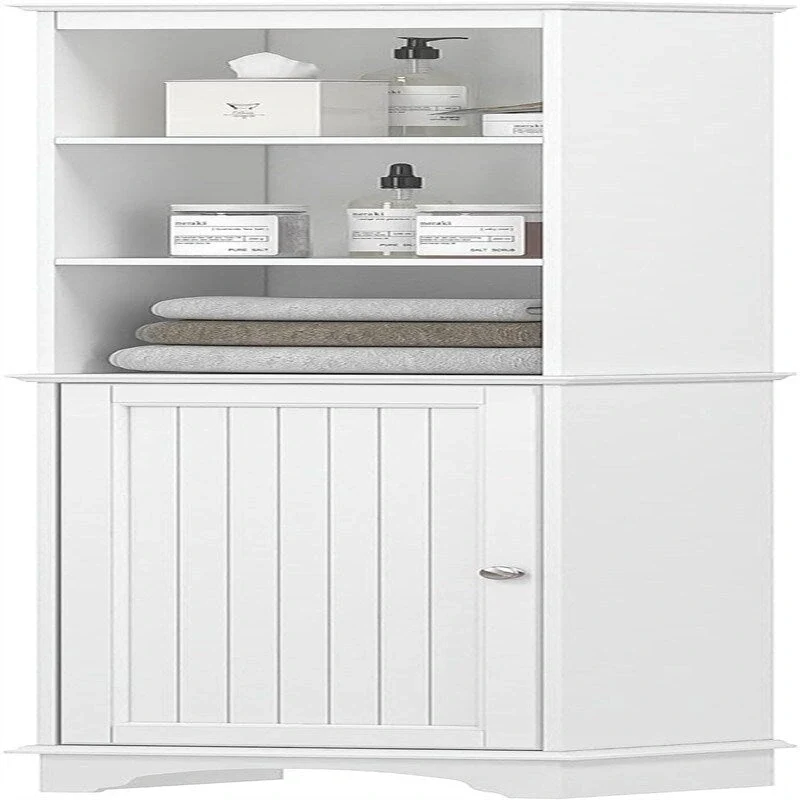 Meuble de rangement autoportant avec trois étagères – 30P x 38L x 152H cm