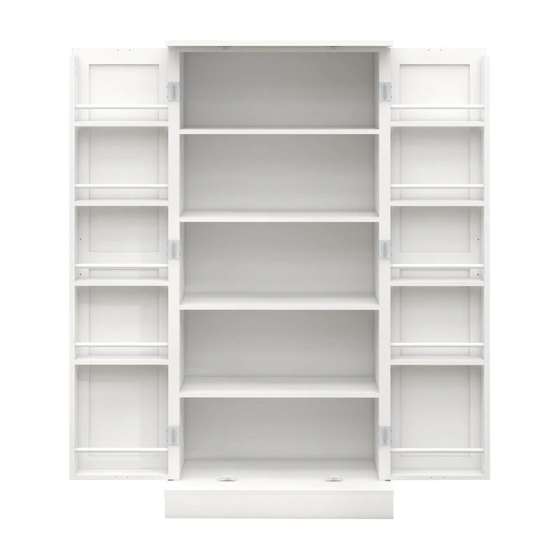 Buffet/Bahut autoportant 50 LED avec 2 portes