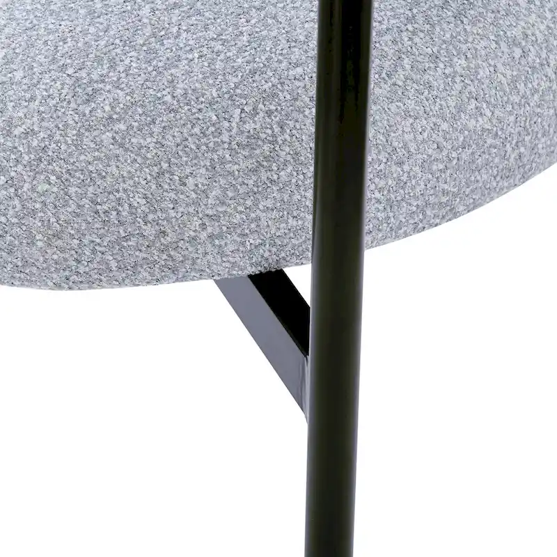 Chaise de salle à manger avec accoudoirs rembourrés