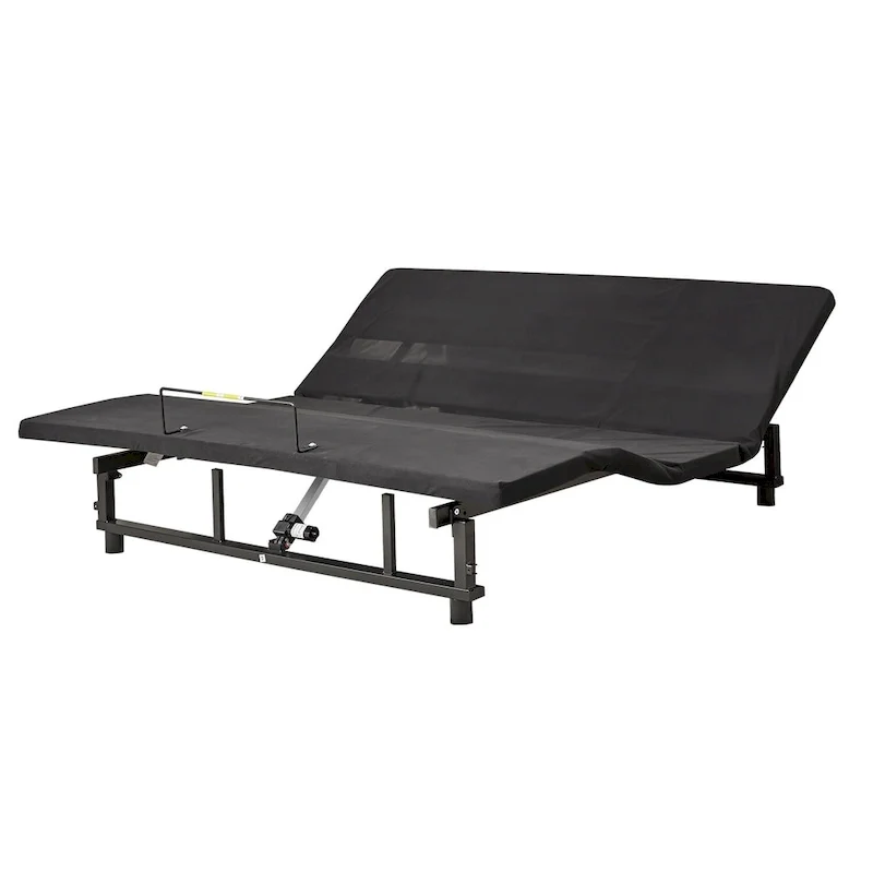 Cadre de lit ajustable Queen avec inclinaison tête et pieds, télécommande sans fil, gravité zéro
