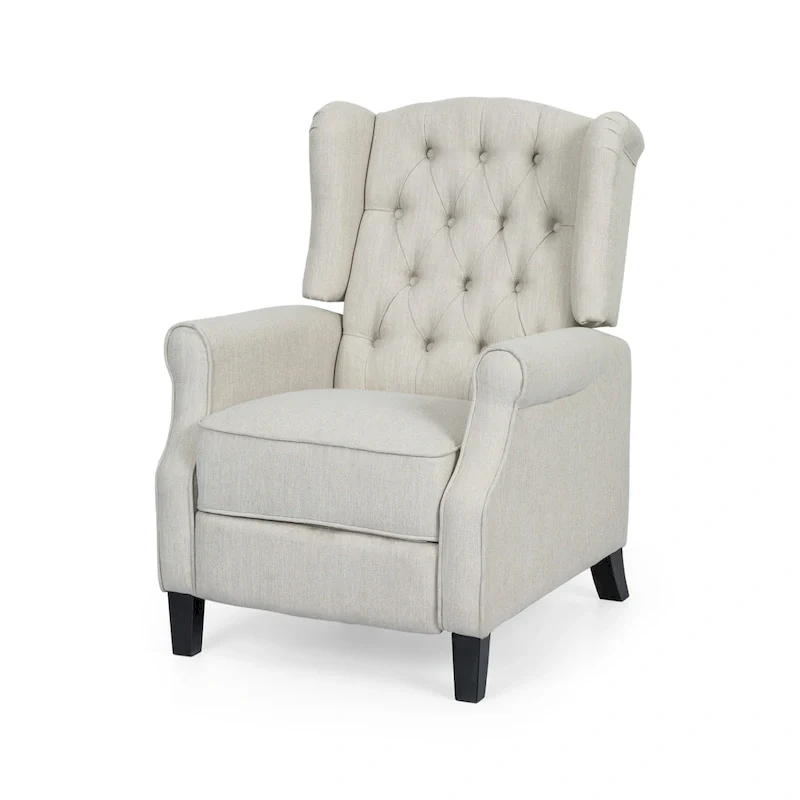 Fauteuil inclinable moderne et confortable avec dossier à oreilles