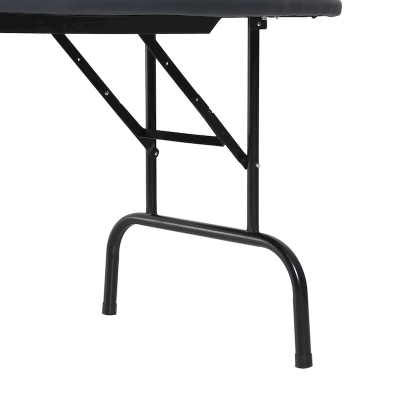 Table de poker pliable 72 po pour 7 joueurs - Bleu/Noir