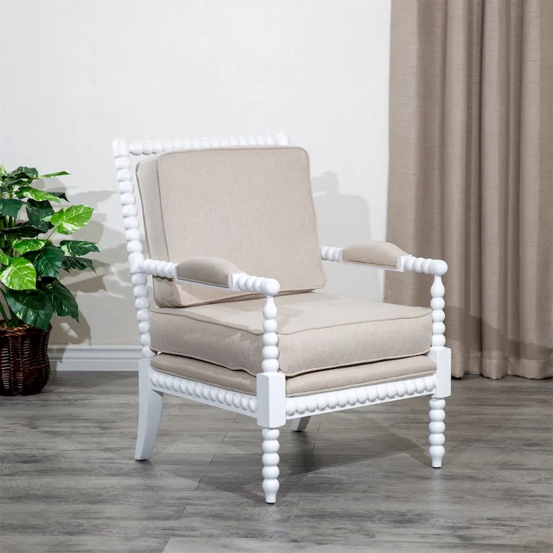 Fauteuil en tissu Spindle