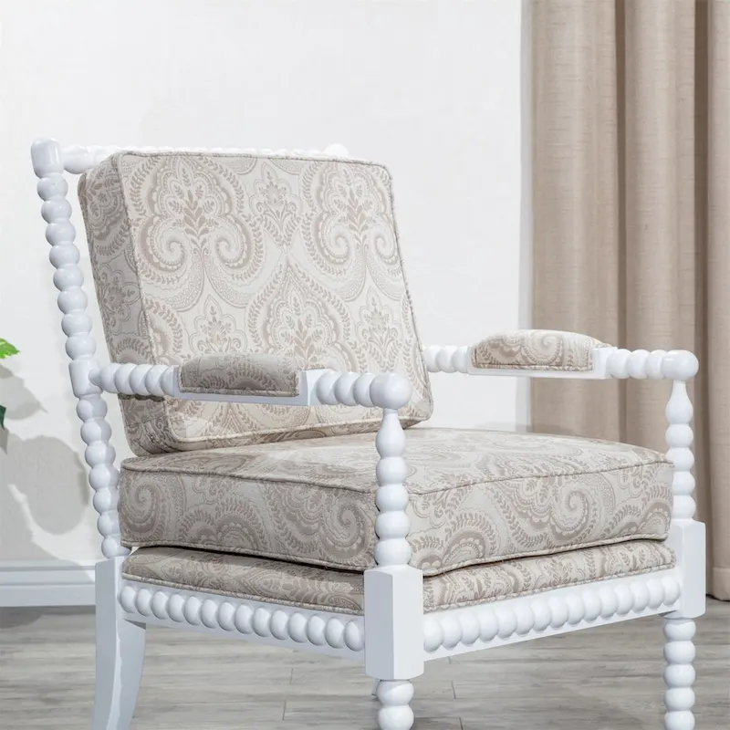 Fauteuil en tissu Spindle
