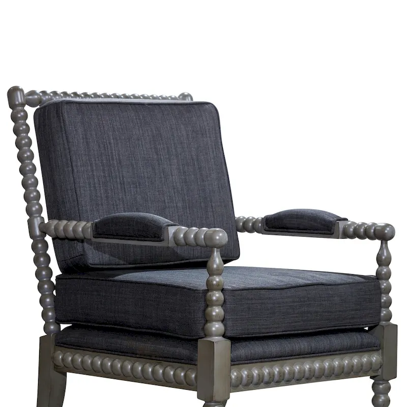 Fauteuil en tissu Spindle